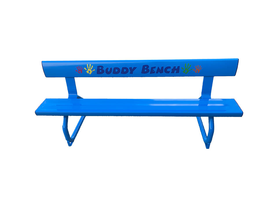 buddy bench blaze blue